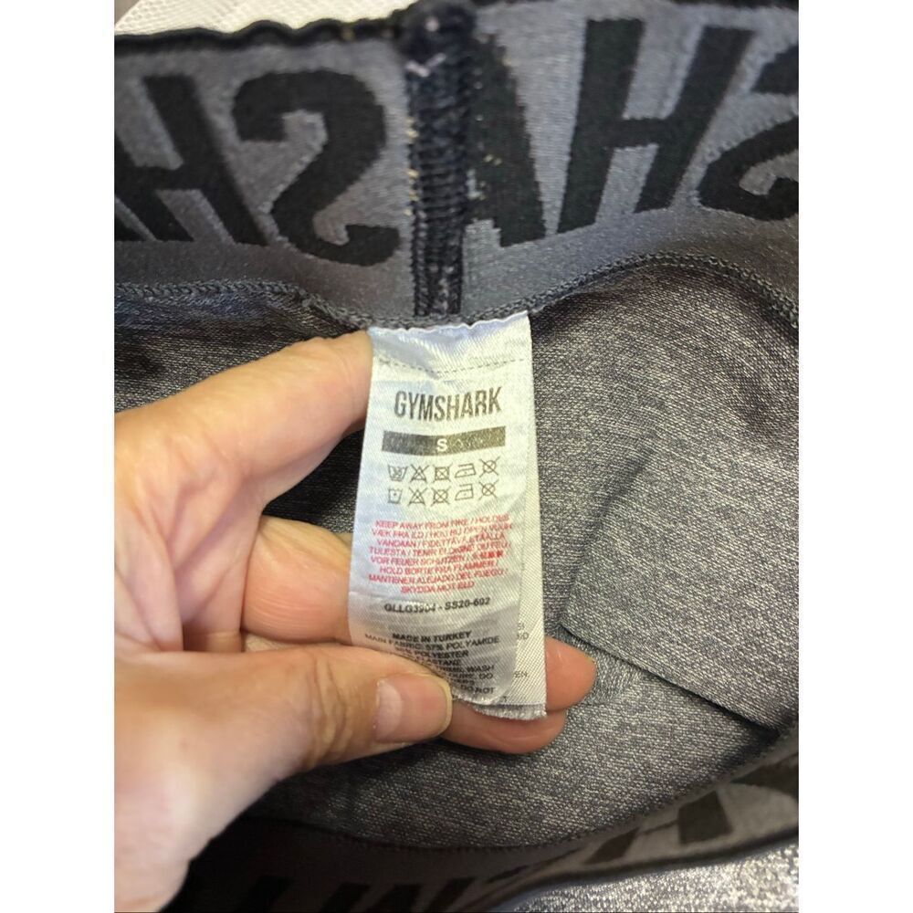 Gymshark Compression Elastic Leggings in Gray Size S - Picture 7 of 7